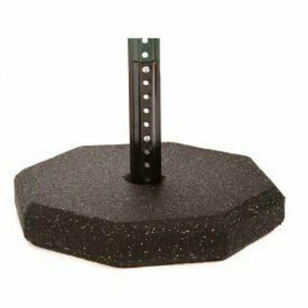 TIRE CONVERSION TECHNOLOGIES TCT Octagon Sign Base 30 Lbs, W/ U-Channel Adaptor & 6' U-Channel Post SB-30-U-6